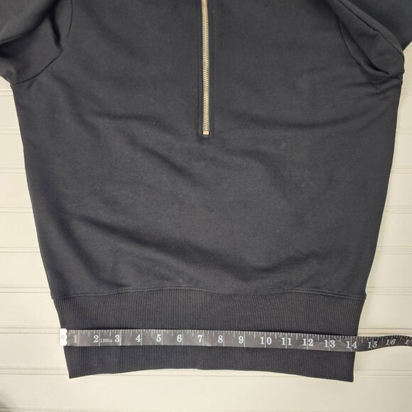 Universal Standard Zoe Women's Black Half Zip High Neck Pullover Size XS NWT - Picture 14 of 16